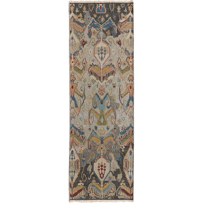 Leylan Transitional Ikat Rug - 0563F by Feizy. Made from unique in a unique style.