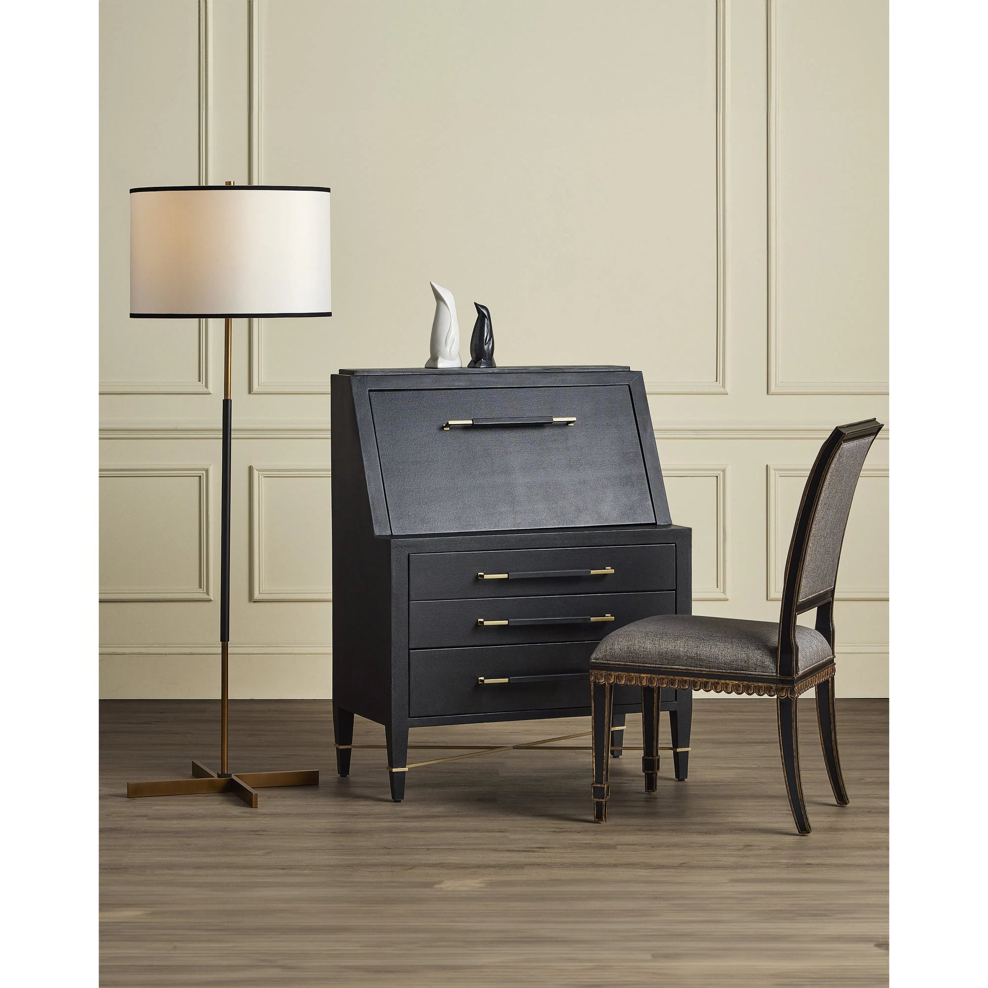 Verona Secretary Desk by Currey and Company. Made from unique in a traditional style.