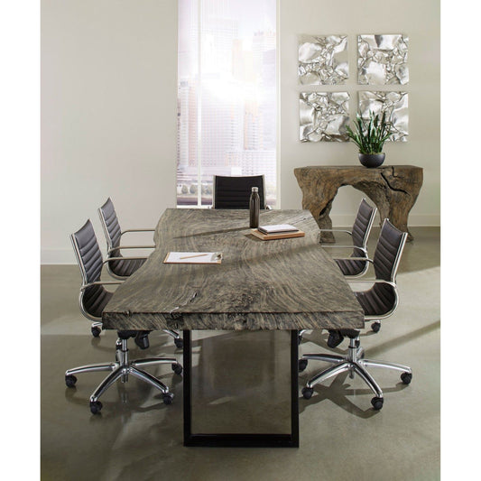 Cairn Wall Tile by Phillips Collection in silver and silver leaf. Made from resin in a modern style.