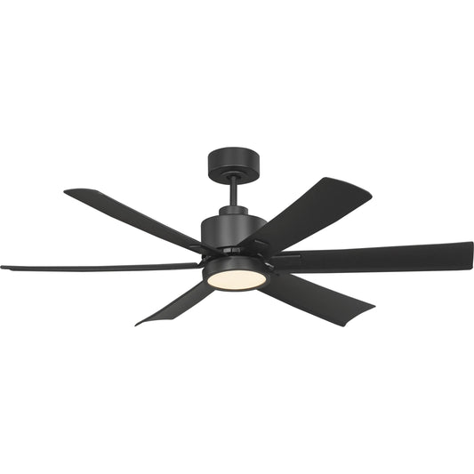Flera Smart 52 LED Ceiling Fan by Generation Lighting. Made from steel in a modern style.