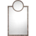 Keystone Mirror by Jamie Young. Made from leather in a unique style.