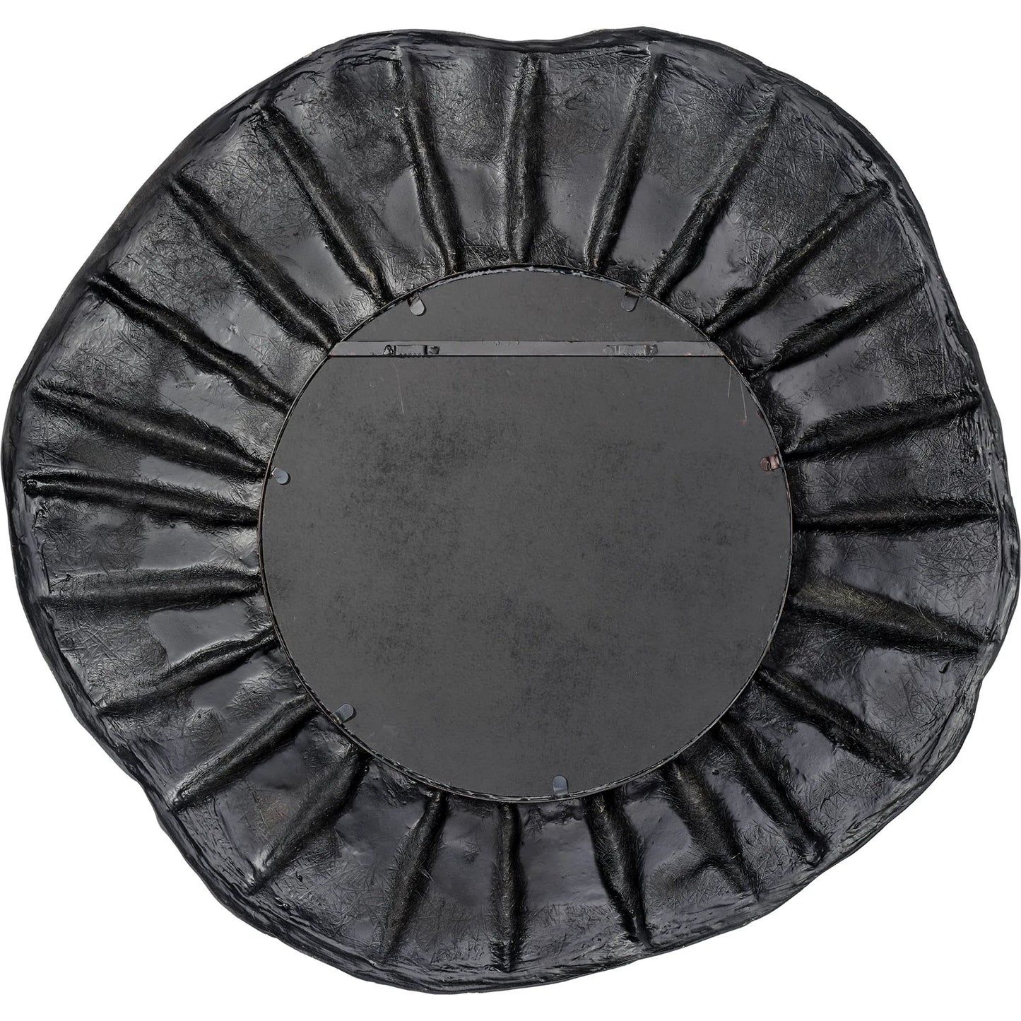 003 SI-2320386 | Additional Silo | Millstone Mirror by Jamie Young in white and matte white. Made from resin, metal: iron, mdf, mirror in a modern style.