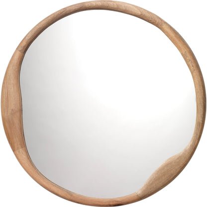 Organic Round Mirror by Jamie Young. Made from unique in a modern style.