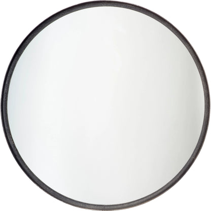Refined Mirror by Jamie Young in black. Made from iron, mdf in a modern style.