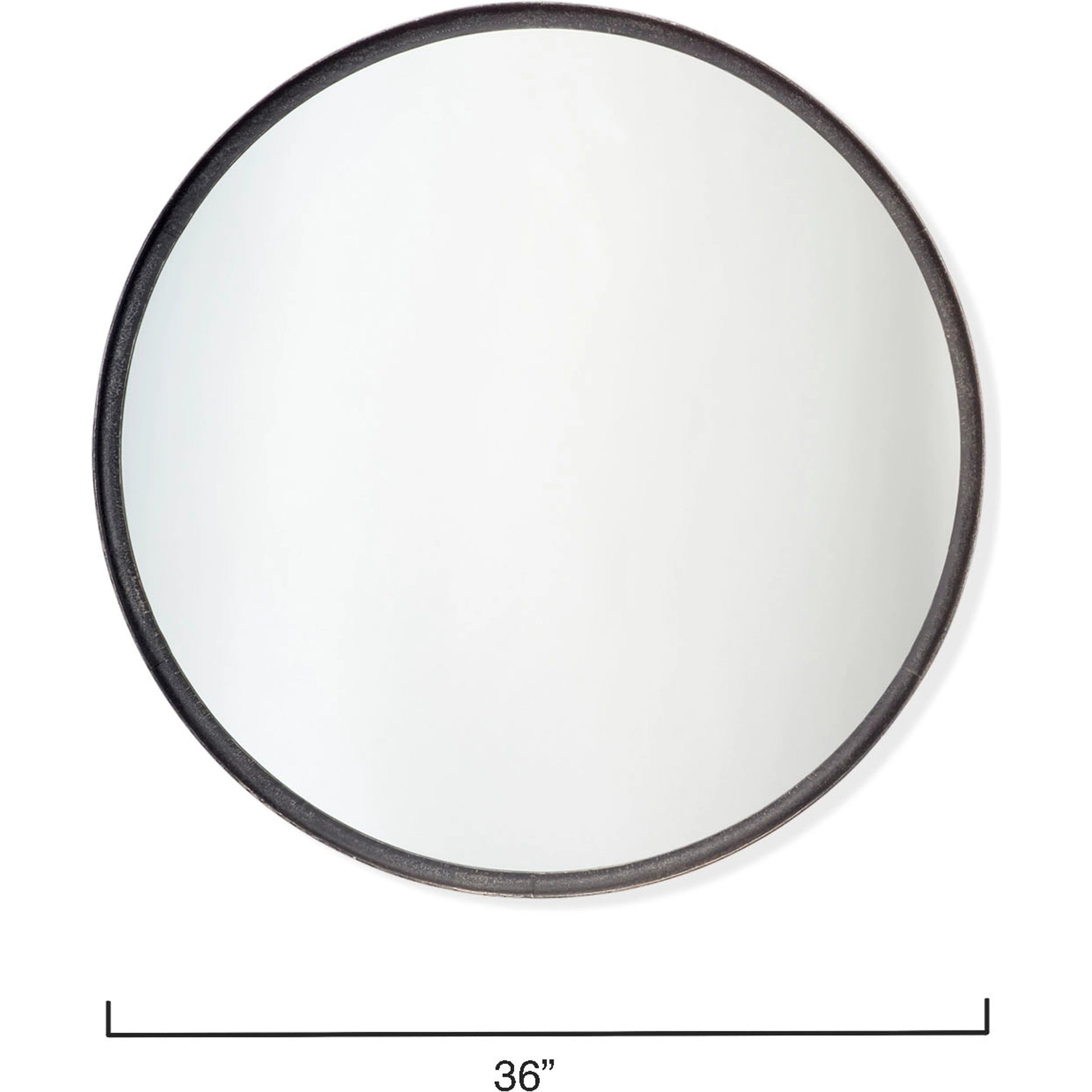 Refined Mirror by Jamie Young in black. Made from iron, mdf in a modern style.