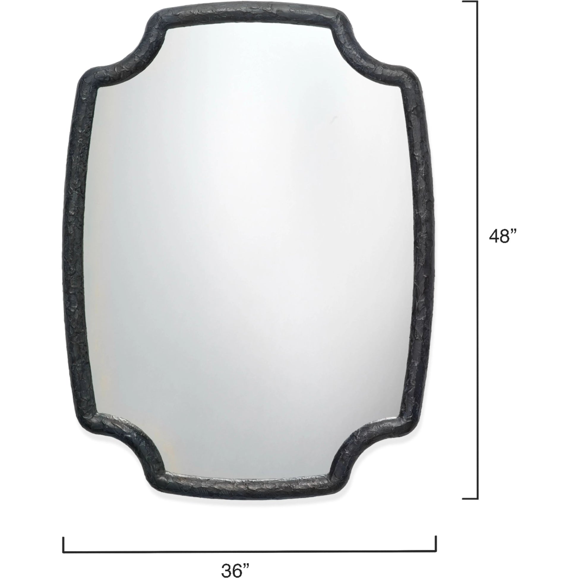 Selene Mirror by Jamie Young. Made from resin in a modern style.