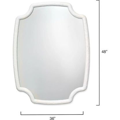 Selene Mirror by Jamie Young. Made from resin in a modern style.