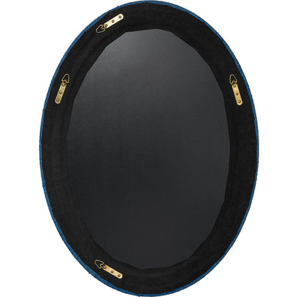 Valley Mirror by Jamie Young. Made from raffia, glass mirror, mdf in a modern style.