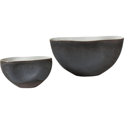 Oxus Pinched Bowl by Global Views. Made from porcelain in a eclectic & global style.