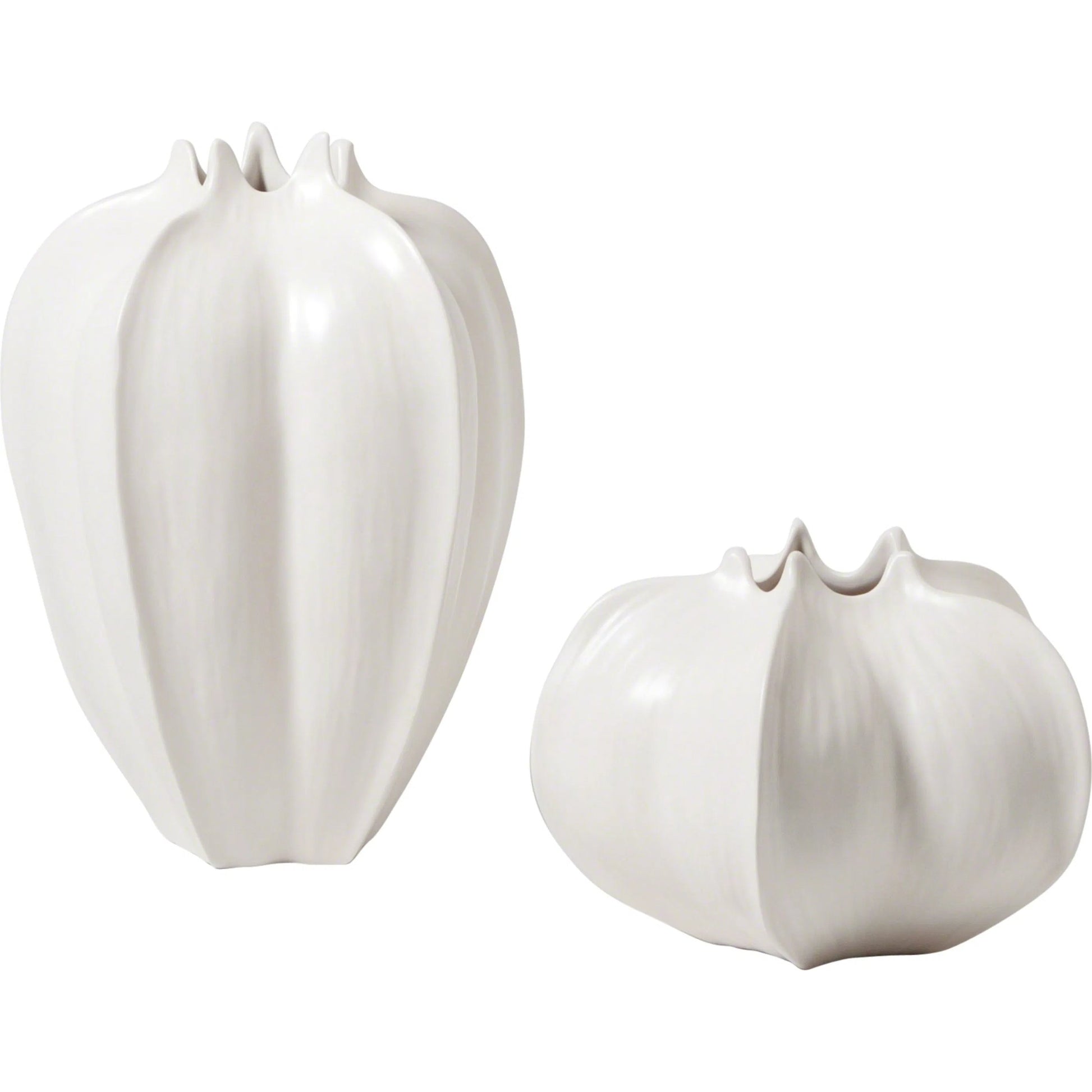Star Fruit Vase by Global Views. Made from ceramic in a coastal style.