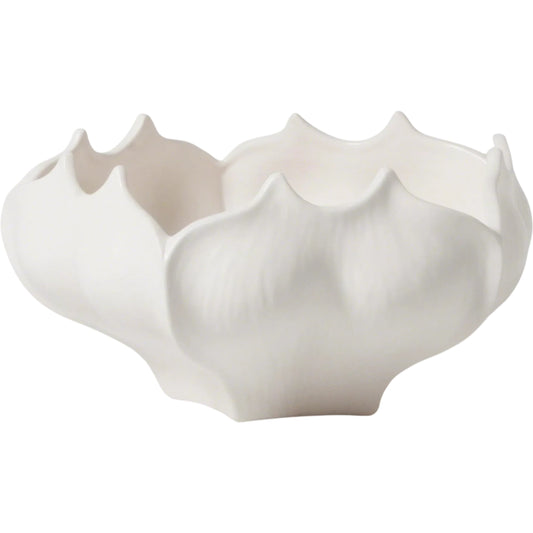Star Fruit Bowl by Global Views. Made from ceramic in a coastal style.