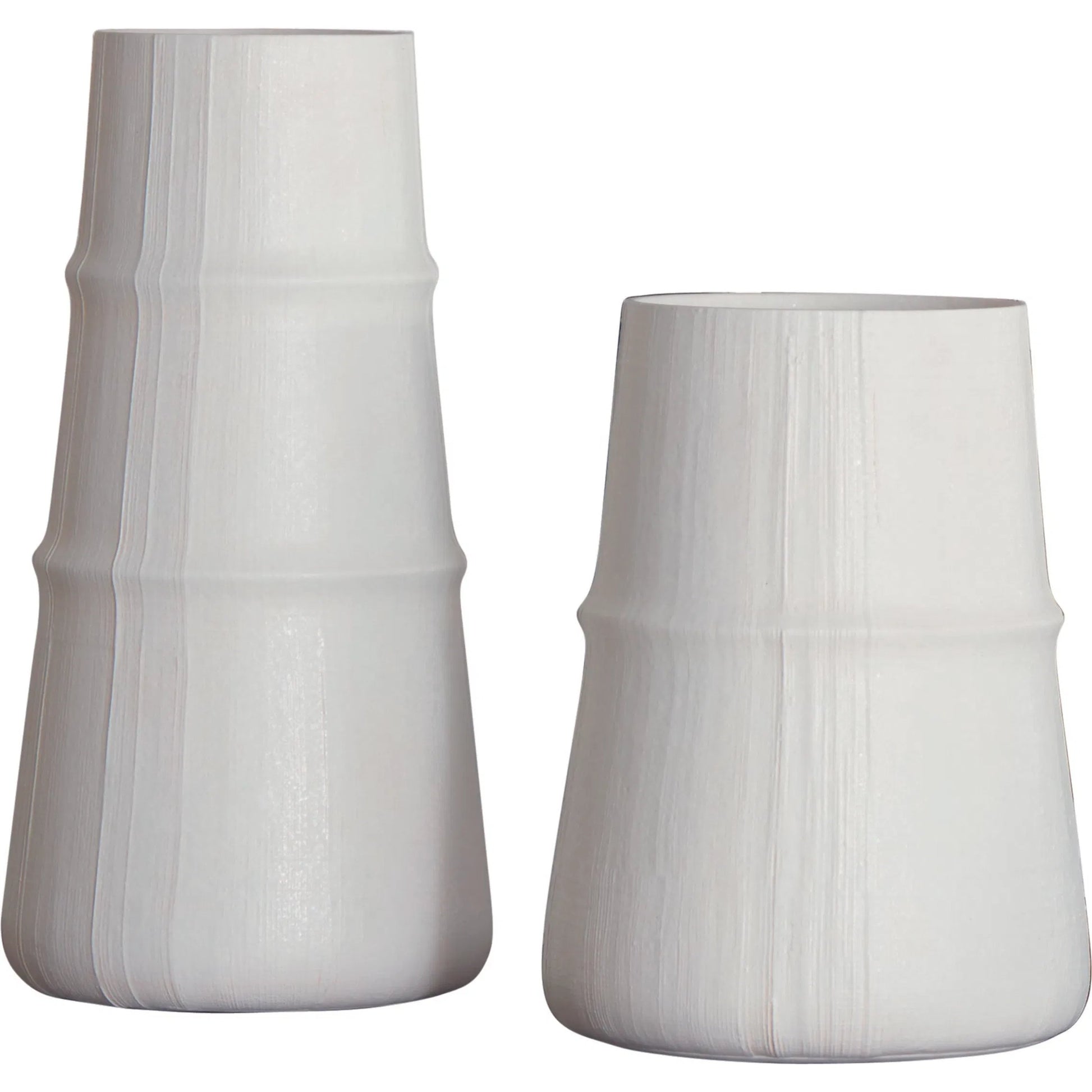 Linen Vase by Global Views. Made from porcelain in a modern style.