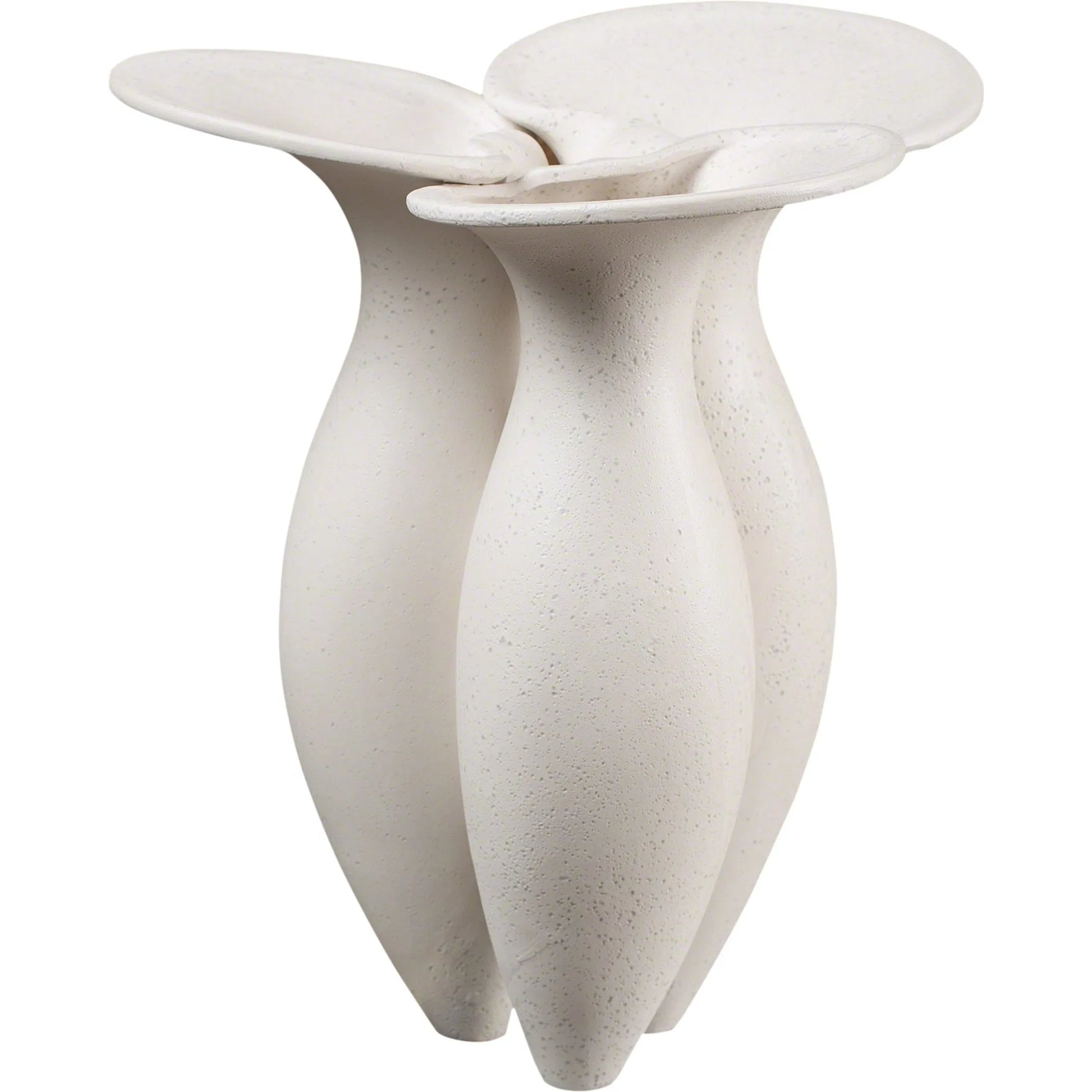 Lily Pad Vase by Global Views. Made from ceramic in a modern style.