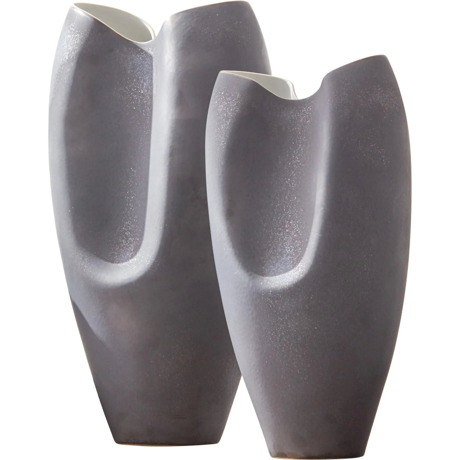 Oxus Pinched Vase by Global Views. Made from porcelain in a eclectic & global style.