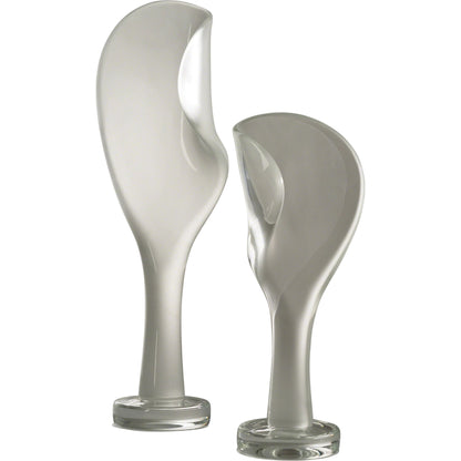 Glass Sculpture by Global Views. Made from glass in a modern style.