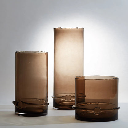 Intaglio Hurricane by Global Views. Made from glass in a transitional style.