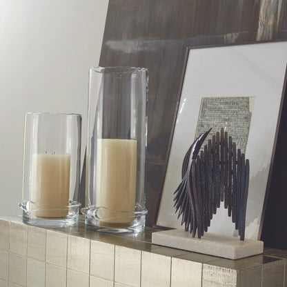 Intaglio Hurricane by Global Views. Made from glass in a transitional style.