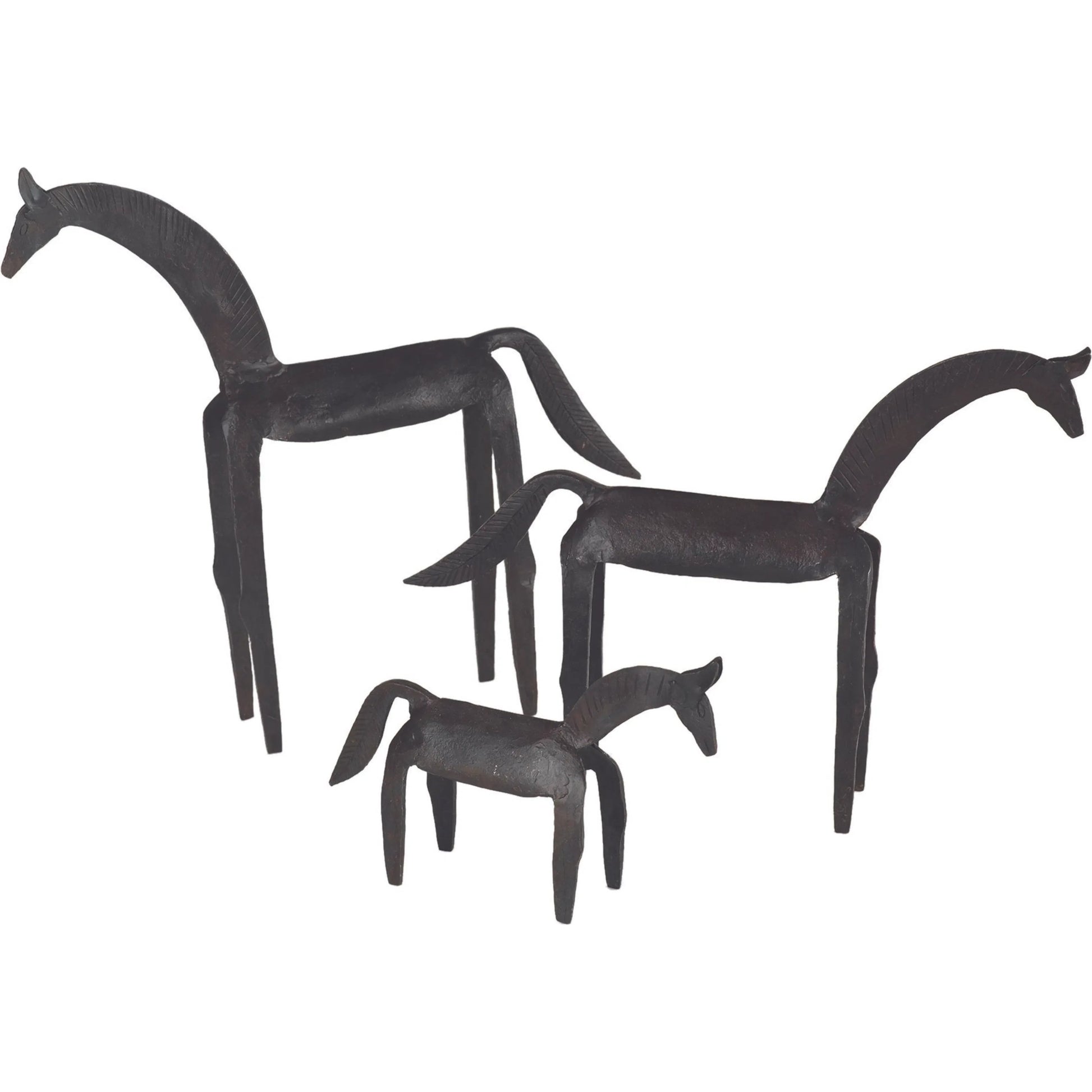 Primitive Horse by Global Views. Made from iron in a eclectic & global style.
