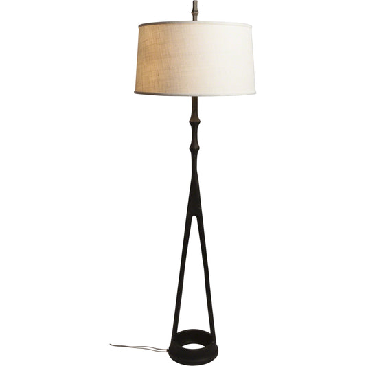 Compass Floor Lamp by Global Views in antique bronze. Made from aluminum, iron, brass, stainless steel in a eclectic & global style.