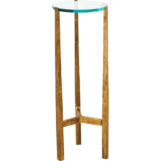 Oculus Table by Global Views. Made from iron, glass in a eclectic & global style.