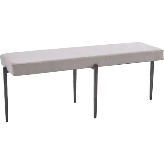 Laforge Bench by Global Views. Made from iron in a modern style.