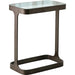 Saddle Table by Global Views. Made from iron, glass in a modern style.