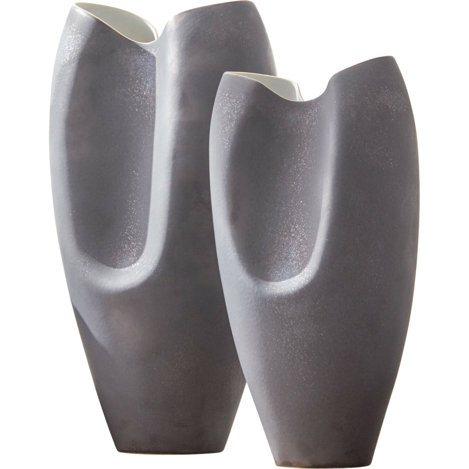 Oxus Pinched Vase by Global Views. Made from porcelain in a eclectic & global style.