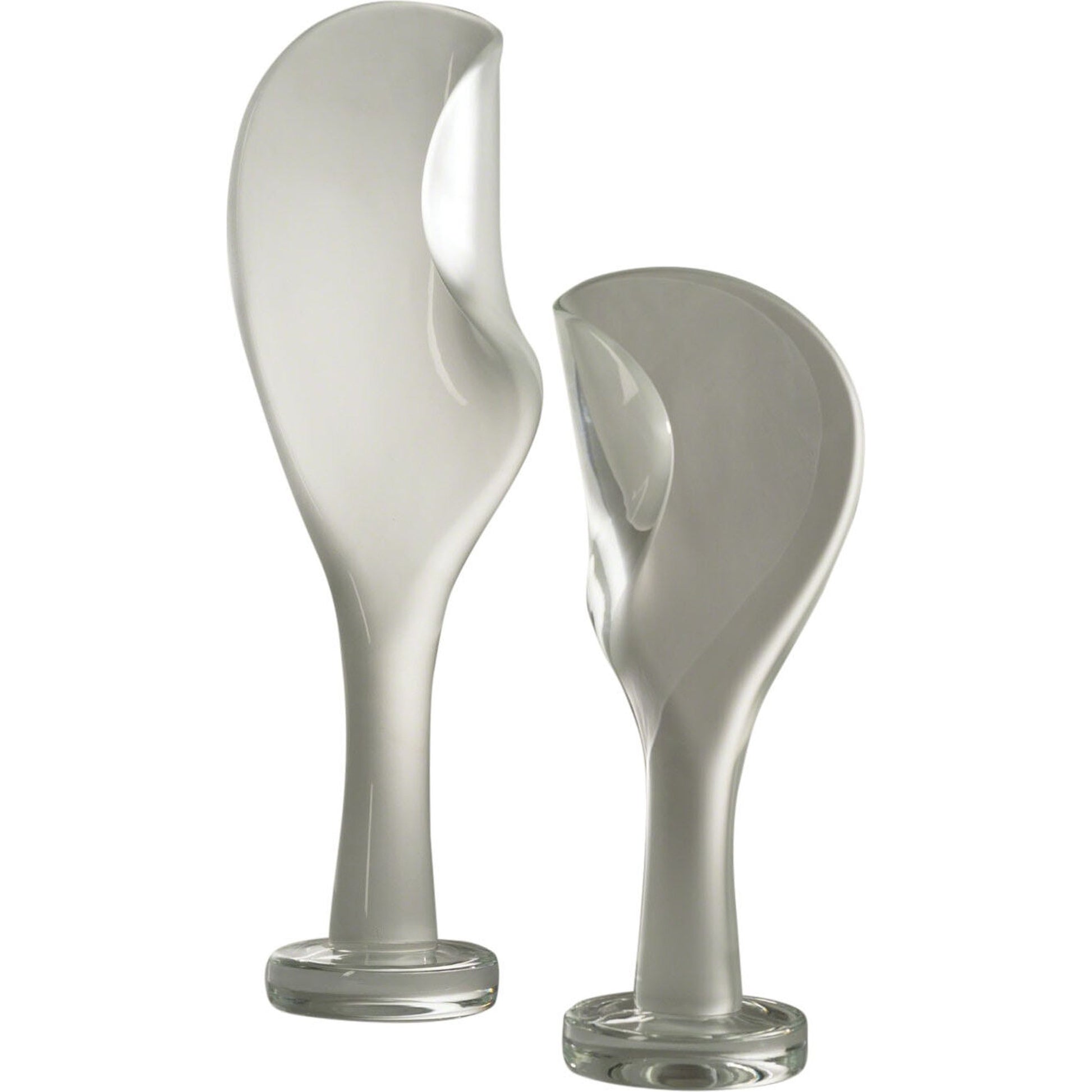 Glass Sculpture by Global Views. Made from glass in a modern style.