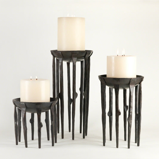 Bothwell Candlestand by Global Views. Made from iron in a modern style.