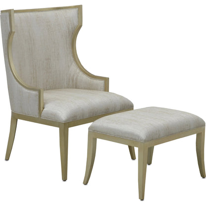 Garson Chair by Currey and Company. Made from unique in a transitional style.
