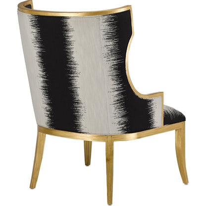 Garson Chair by Currey and Company. Made from unique in a transitional style.