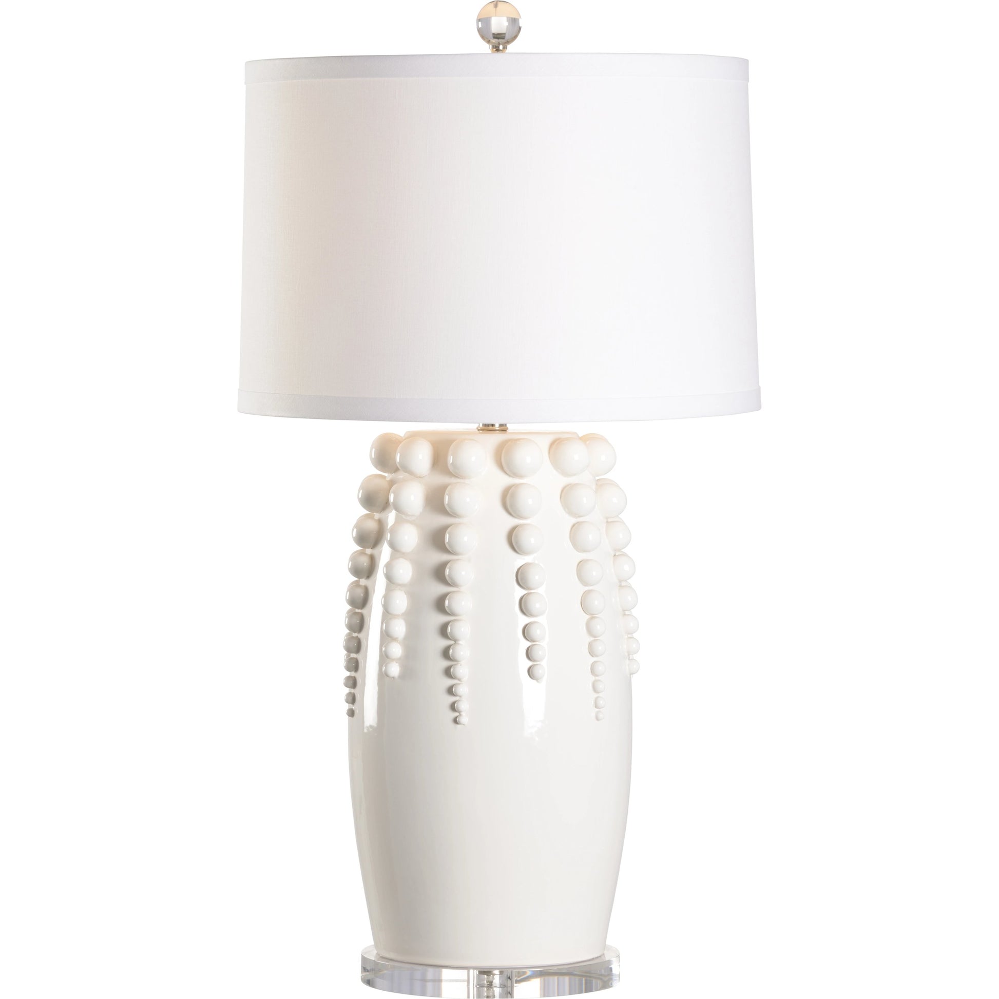 Sea Urchin Lamp by Chelsea House. Made from ceramic in a coastal style.