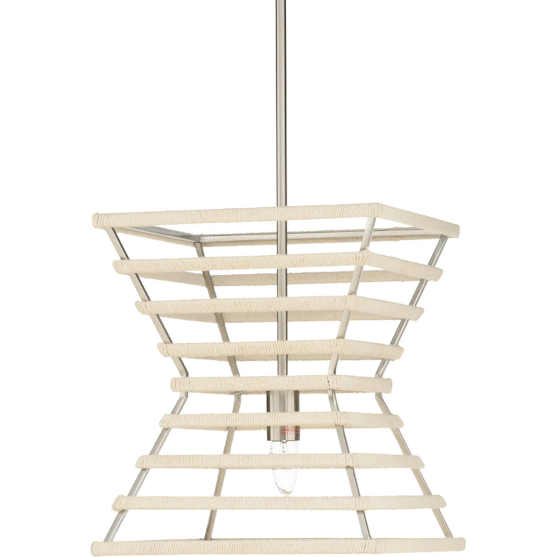 Rope Pendant by Chelsea House in brushed nickel, natural. Made from unique in a modern style.