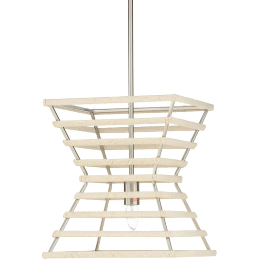 Rope Pendant by Chelsea House in brushed nickel, natural. Made from unique in a modern style.