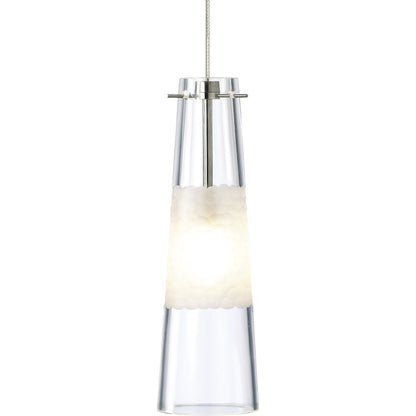 Bonn Pendant by Visual Comfort & Co. in white. Made from glass in a unique style.