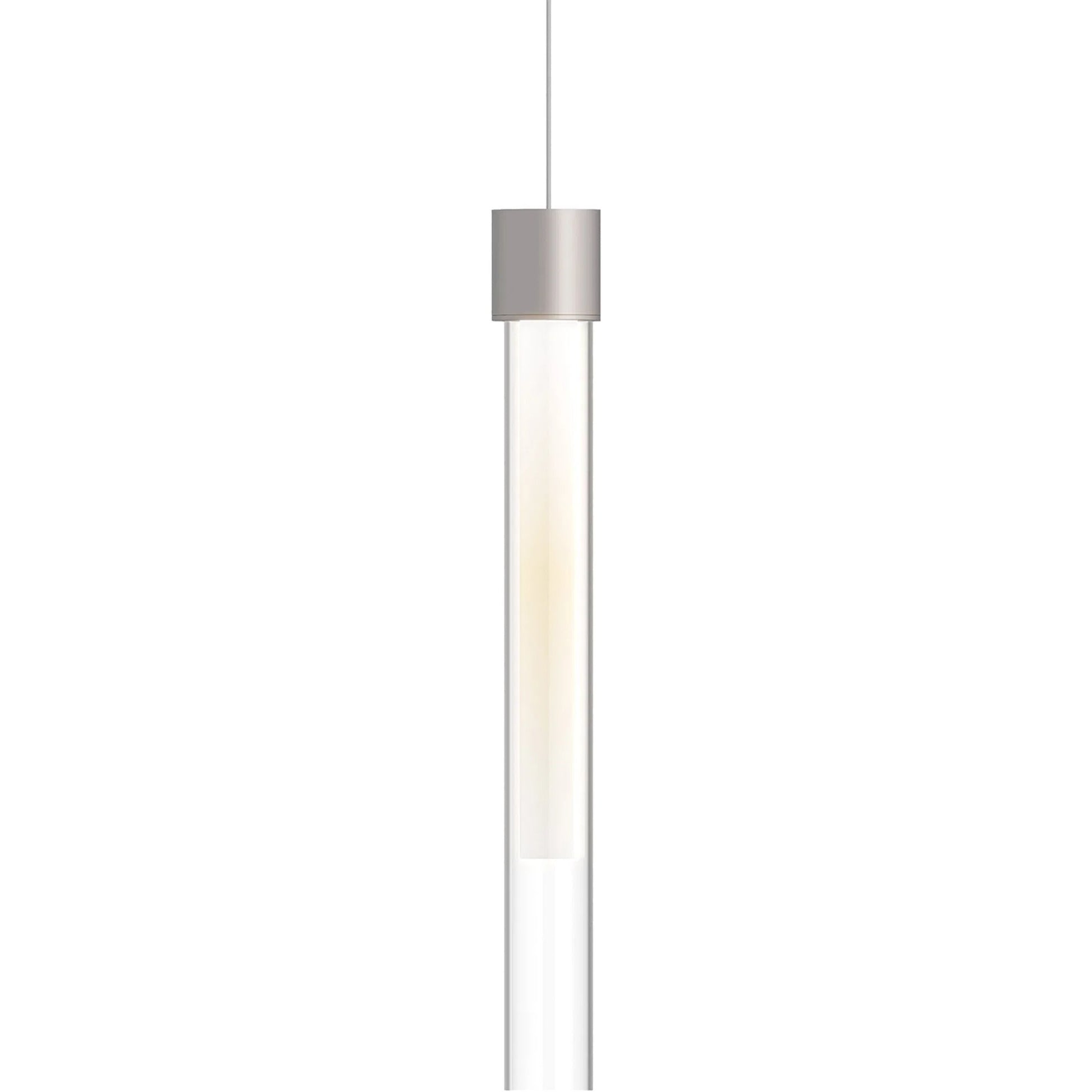 Mini Linger Pendant by Visual Comfort & Co. in white. Made from aluminum in a unique style.