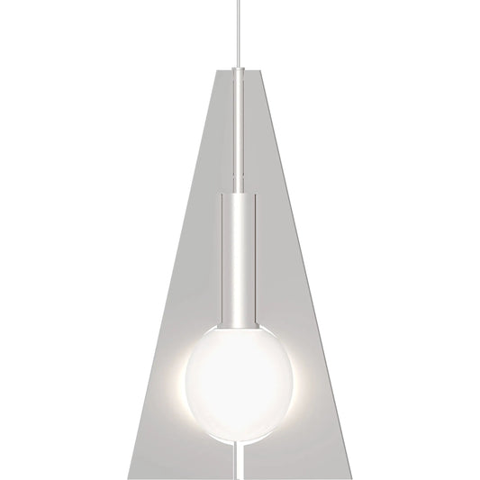Mini Orbel Pyramid Pendant by Visual Comfort & Co.. Made from aluminum in a unique style.