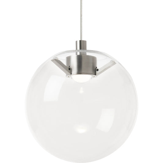 Mini Palona Pendant by Visual Comfort & Co. in white. Made from glass in a unique style.