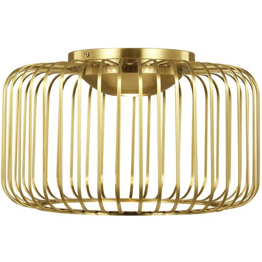 Kai 15" Flush Mount by Visual Comfort & Co.. Made from aluminum in a unique style.