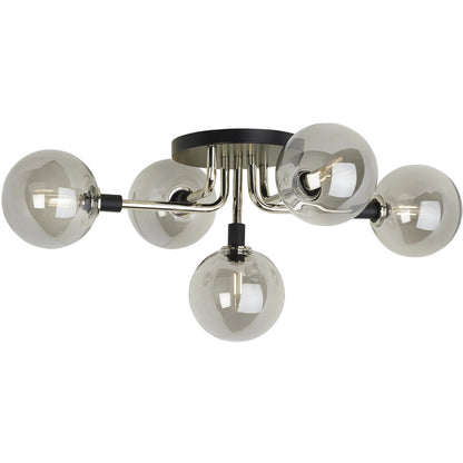 Viaggio Flush Mount by Tech Lighting. Made from metal in a modern style.