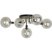 Viaggio Flush Mount by Tech Lighting. Made from metal in a modern style.