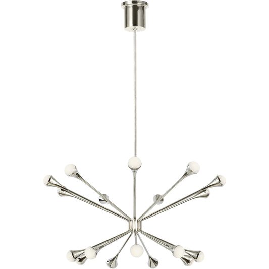 Lody 18-Light Chandelier by Visual Comfort & Co.. Made from steel in a unique style.