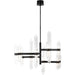 Langston Large Chandelier by Visual Comfort & Co.. Made from steel in a unique style.