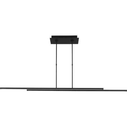 Stagger 60" Linear Suspension by Visual Comfort & Co.. Made from aluminum or brass in a unique style.