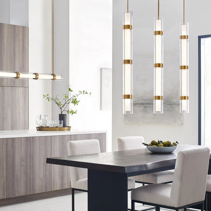 Wit Black Linear Suspension by Visual Comfort & Co. in black. Made from steel in a unique style.