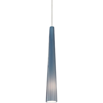 Zenith Chrome Small Pendant by Visual Comfort & Co. in chrome. Made from glass in a unique style.