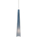 Zenith Chrome Small Pendant by Visual Comfort & Co. in chrome. Made from glass in a unique style.