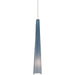 Zenith Nickel Small Pendant by Visual Comfort & Co. in satin nickel. Made from glass in a unique style.