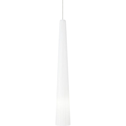 Zenith Chrome Small Pendant by Visual Comfort & Co. in blue and chrome. Made from glass in a unique style.