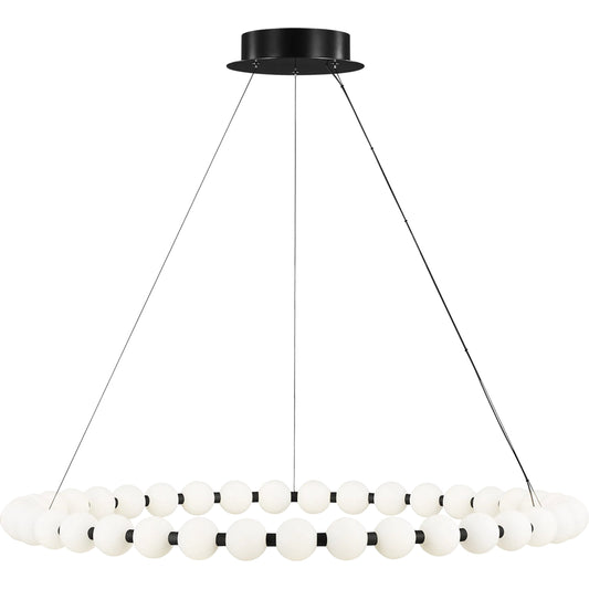 Orbet 42" Chandelier by Visual Comfort & Co.. Made from steel or brass in a unique style.